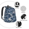 Jbofyee Backpack For Men Women, Sharks, One Size, Daypack Backpacks