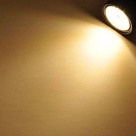 LEDwholesalers Low Voltage LED Outdoor Landscape Garden Metal Spot Light Fixture with Built-in Shade 12V AC/DC 7W (6-Pack), Warm White, 3753WWx6