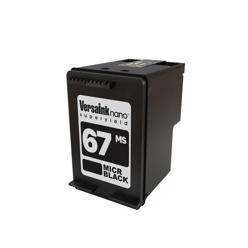 VersaInk-Nano HP 67 MS MICR Black Ink Cartridge for Check