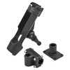 Fishing Boat Rods Holder with Large Clamp Opening Adjustable 360