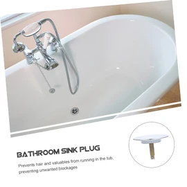 FONDOTIN Bathtub Drain Stopper Rotary Plug with Fast Sealing and Anti-Clog Design Easy Installation Bathroom Bath Tub Drain Stopper for Hair Prevention and Reliable Water Control