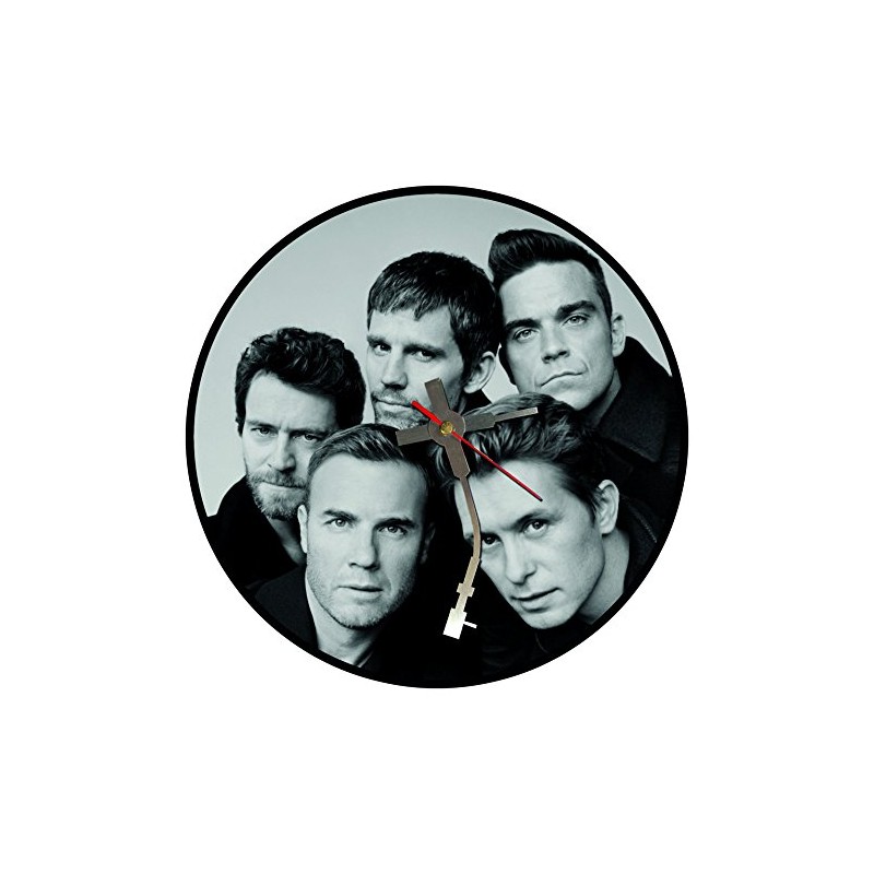 Iconic Take That vinyl record wall clock