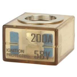 Fastronix 200 Amp Stud Mounted Marine Rated Battery Fuse (MRBF) 58V DC