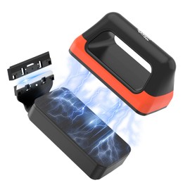 hygger Fish Tank Magnetic Glass Cleaner Two Detachable Algae Scraper for Aquarium Fish Tank，Floating Scrubber Brush Glass Algae Magnet Cleaning Tool for Medium Aquariums Tank