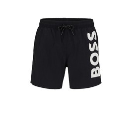 BOSS, Men's Octopus Swim Shorts, New - Black007