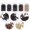 Filfeel Anillos de extensión de cabello de Silicona, 500PCS/Bottle 5MM