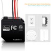 ENERWAVE Z-Wave Plus Relay, Hidden Smart Switch Wireless Remote Control