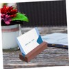 BIUDECO 10pcs Wooden Place Card Holders for Weddings Birthdays Anniversaries
