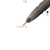 SAINO Aone Ballpoint Pens, BLUE, 0.6mm Fine Point, Pack of