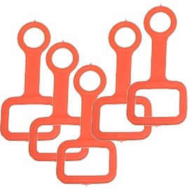 JCS Rubber Octopus Holder – 5-Pack for Secure & Stylish Storage, Orange