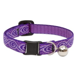 LupinePet Originals 1/2" Jelly Roll Cat Safety Collar with Bell, 8-12"