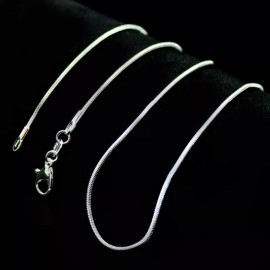 Fashion Jewelry dainty CARDINAL BIRD JAY pendant 20" 925 Sterling Silver plated Necklace Women