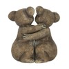 Charming Brown Koala Hug Couple Ornament - 10x10 Centimetres -