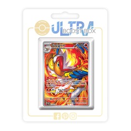 Simiabraz (Panferno) 173/167 Secret Alternative Pokémon Gallery - Ultraboost X Écarlate et Violet 6 - Mascarade Crépusculaire Box with 10 French Pokémon Cards