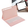12.4in Keyboard Case 3 Adjustment Stand Detachable Pink Keyboard Case