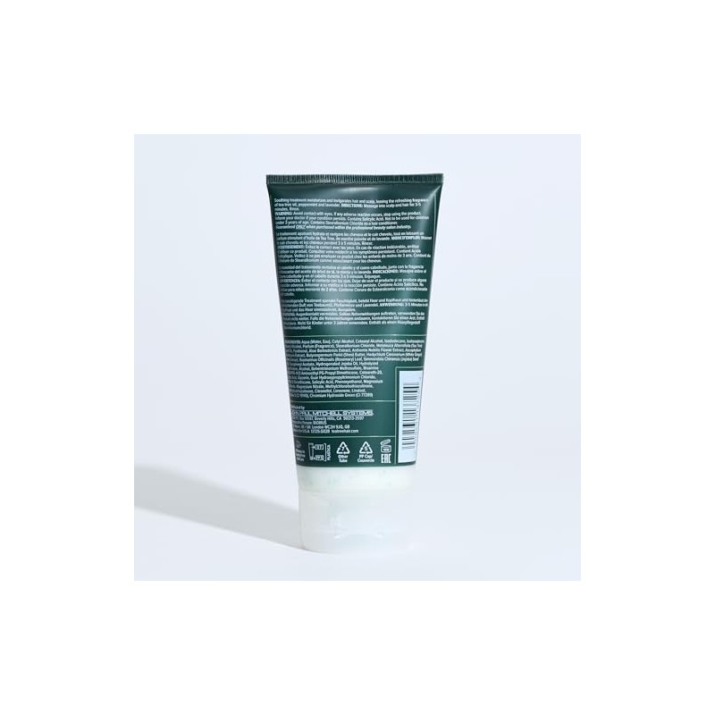Tea Tree Tratamiento capilar y cuero cabelludo, mascarilla hidratante para