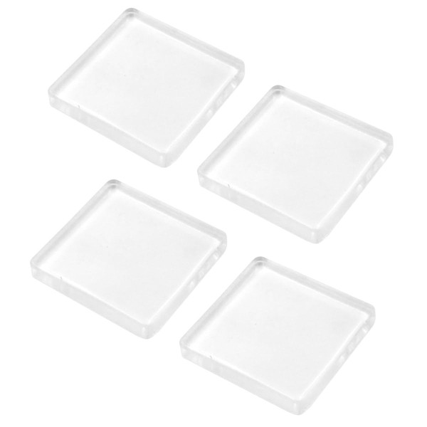 winova Clear Earthquakeproof Gel Mat, 1.6 x 1.6 x 0.2