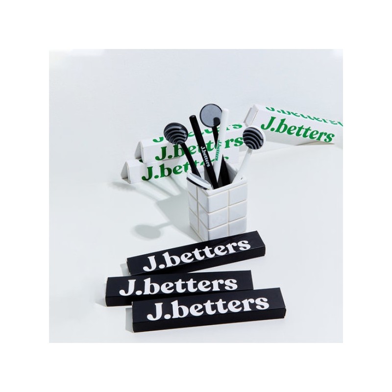 Jay Barrels Tongue Cleaner (2 black + 2 white) (4