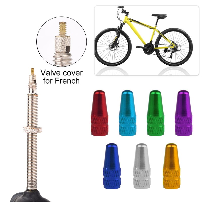 Pack of 28 Colour Valve Covers, Bicycle Accessories, Valve Plugin,