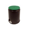 Valve box 200 x 235 mm, valve box, floor mounting