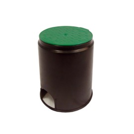Valve box 200 x 235 mm, valve box, floor mounting box, valve shaft, valve box irrigation, valve box, lawn, floor box, mounting box, box for valves, irrigation garden, hiding place for valves in the