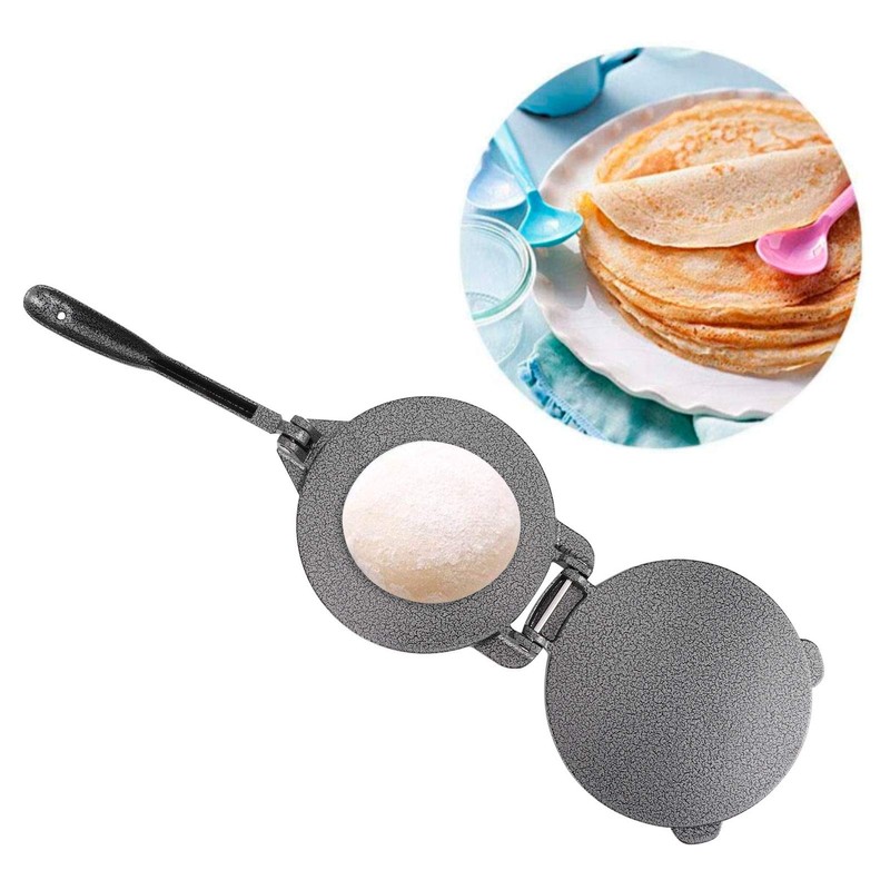 Corn Tortilla Press, Heavy‑Duty Durable Non‑Stick Multifunctional Cast Iron Tortilla