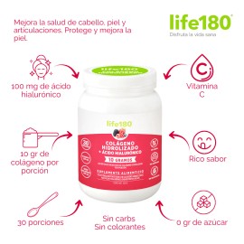 Colágeno Hidrolizado Ácido Hialurónico 320g