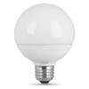 Feit G25/DM/5K/LEDG2 40W Equivalent LED Dimmable G25 Globe, 5000K