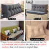 SAMTY Triangular Wedge Pillow headboard Twin XL Size for Couch