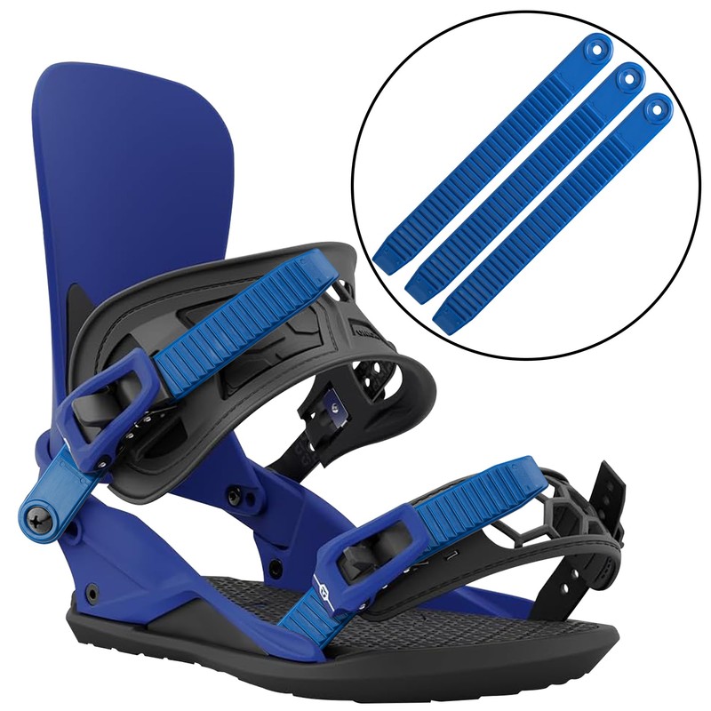 3 Pairs of Snowboard Ankle Straps Replacement - Binding for