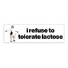 I Refuse To Tolerate Lactose Funny Gen Z Unhinged Meme