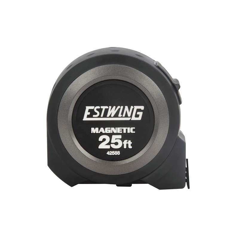 Estwing Heavy Duty Magnetic Tip Tape Measure, 25-Foot, Double-Sided