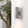mirrea Modern Outdoor Porch Light Patio Light in 2 Lights
