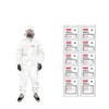 KOTA Disposable Protective Coverall Suit with Hood, with Hood, Elastic