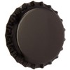 Botella de cerveza Corona caps-oxygen absorción para homebrew-144 unidades (negro)