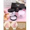 EBANKU Acrylic Nail Powder Set, 2 Colors Pink White Acrylic