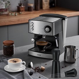 WDT Tool, WDT Tool Espresso Distribution Tool, 0.3mm Stainless Steel 7 Needles WDT Tool Coffee Stirrers Distributor with Stand for Barista