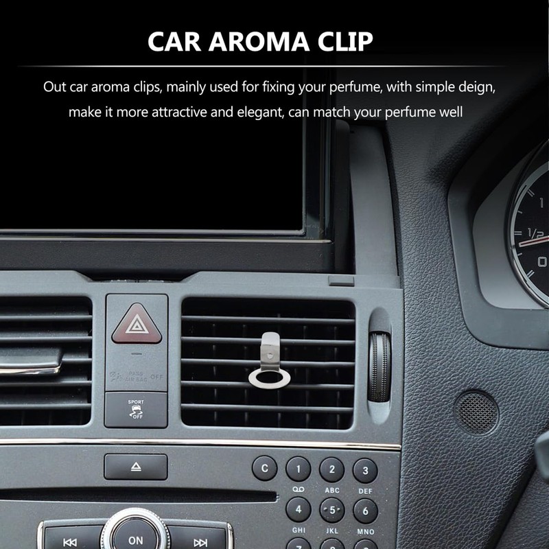 Cabilock Car Aroma Clip Car Air Vent Clips for Bottles