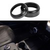 TUCKBOLD Media Volume Gear Shift Control Switch Knob Cover Ring