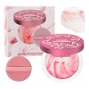 Polvo Compacto Para El Rostro Polvo Mate Maquillaje Base Imp