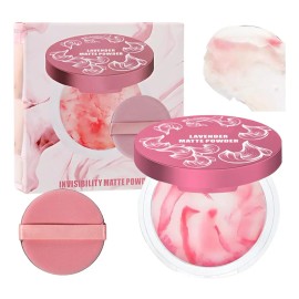 Polvo Compacto Para El Rostro Polvo Mate Maquillaje Base Imp