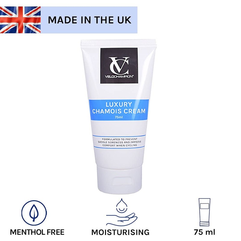 VeloChampion Luxury Anti Chafe Chamois Cream Fresh Moisturizer Reduces Friction