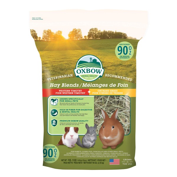 Oxbow Animal Health Oxbow Hay Blends - Western Timothy & Orchard - 90 oz.