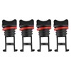 4pcs Boat Drain Bung Plugs Standard Coarse Thread with PE