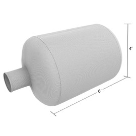 (10) Heavy Duty Insulation Vacuum Bags by RAM - Size 6 ft x 4 ft - Holds EST 75 CF or 350 LBS - Low Dust Bag