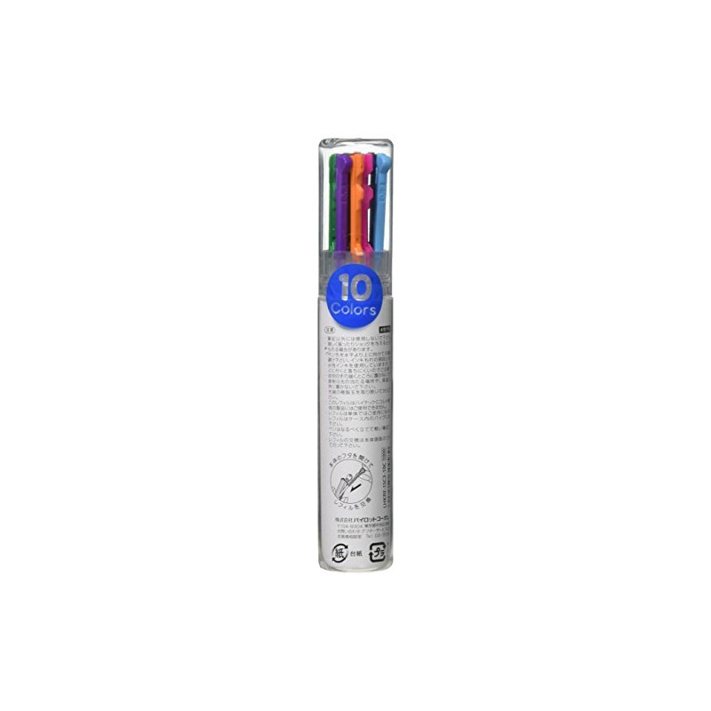 Pilot LHKRF1SC310C Hi-Tec-C Coleto Refill, 0.3, 10 Colors