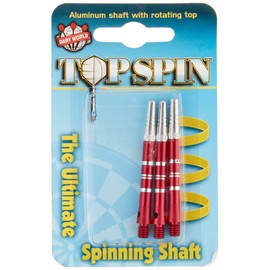 Dart World Top Spin Shaft, Red, Short