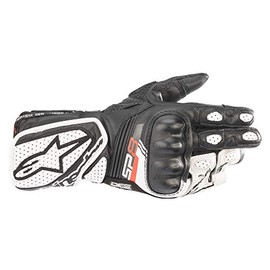 Alpinestars Stella SP-8 V3 Womens Leather Gloves (Small, Black/White)