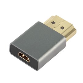 QIANRENON Micro HDMI to HDMI Converter Adapter Gold Plated HDMI Male to Micro HDMI Female Extender Adapter 4K 3D@60Hz
