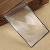 Chargenyang 5 Pcs 3X Premium Magnification Page Magnifier Fresnel Lenses